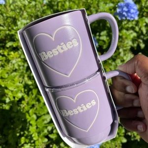 Target Bullseye Playground stackable "besties" mug